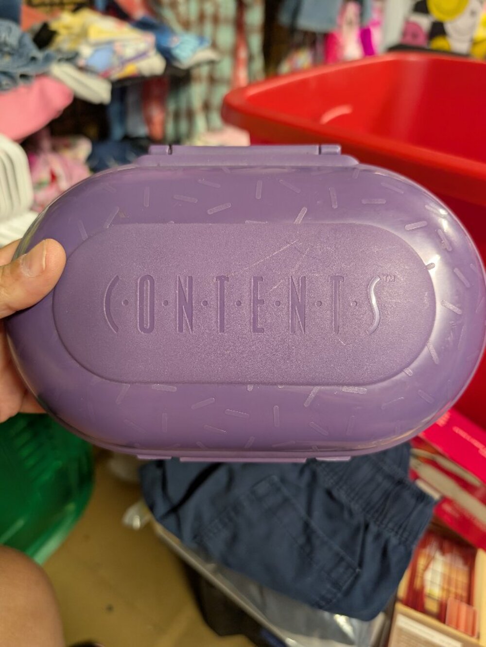 Contents Purple Storage Case with Ventilation - Bundle Discount Available